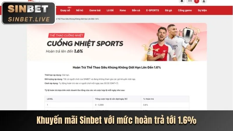 Thưởng sinh nhật vin99